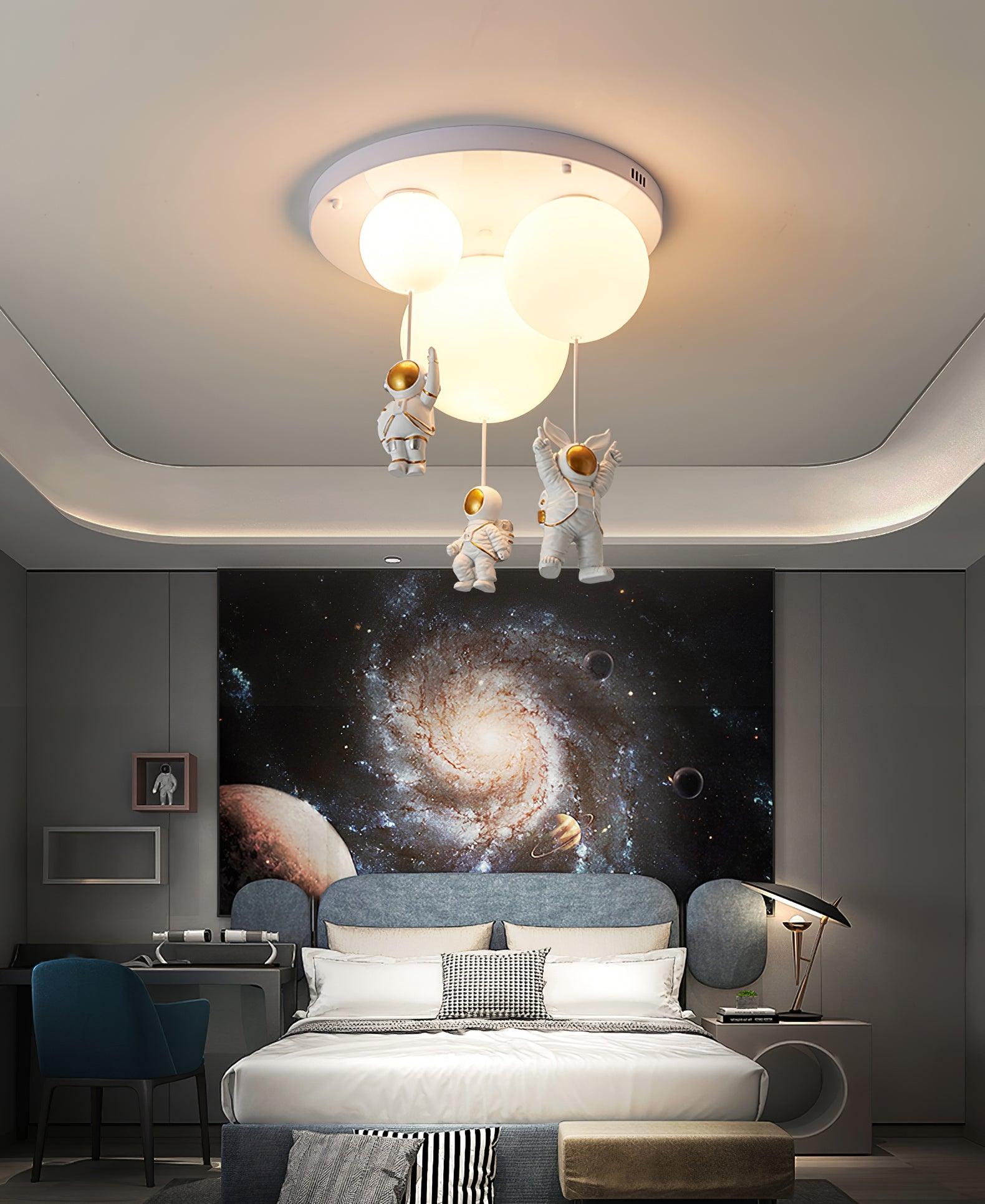 Frosted Balloon Combination Ceiling Lamp - Lumpaz