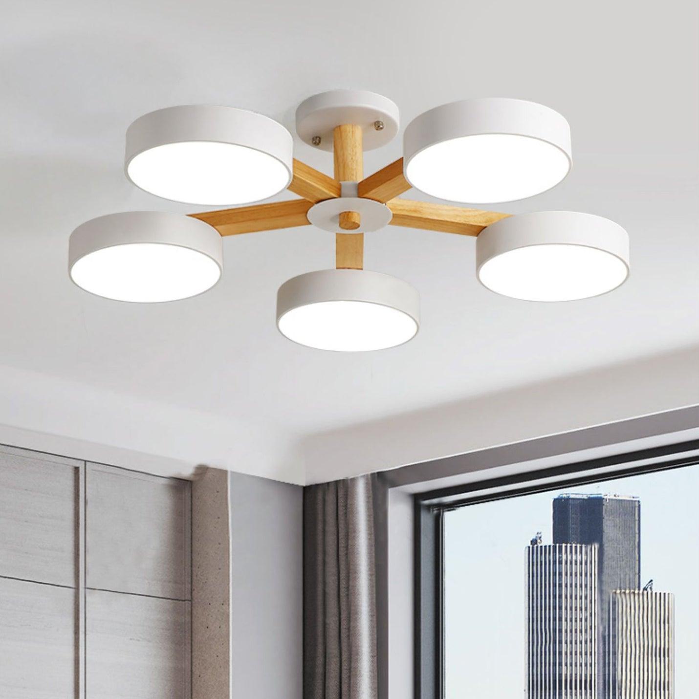 Modern Multi Stem Chandelier - Lumpaz