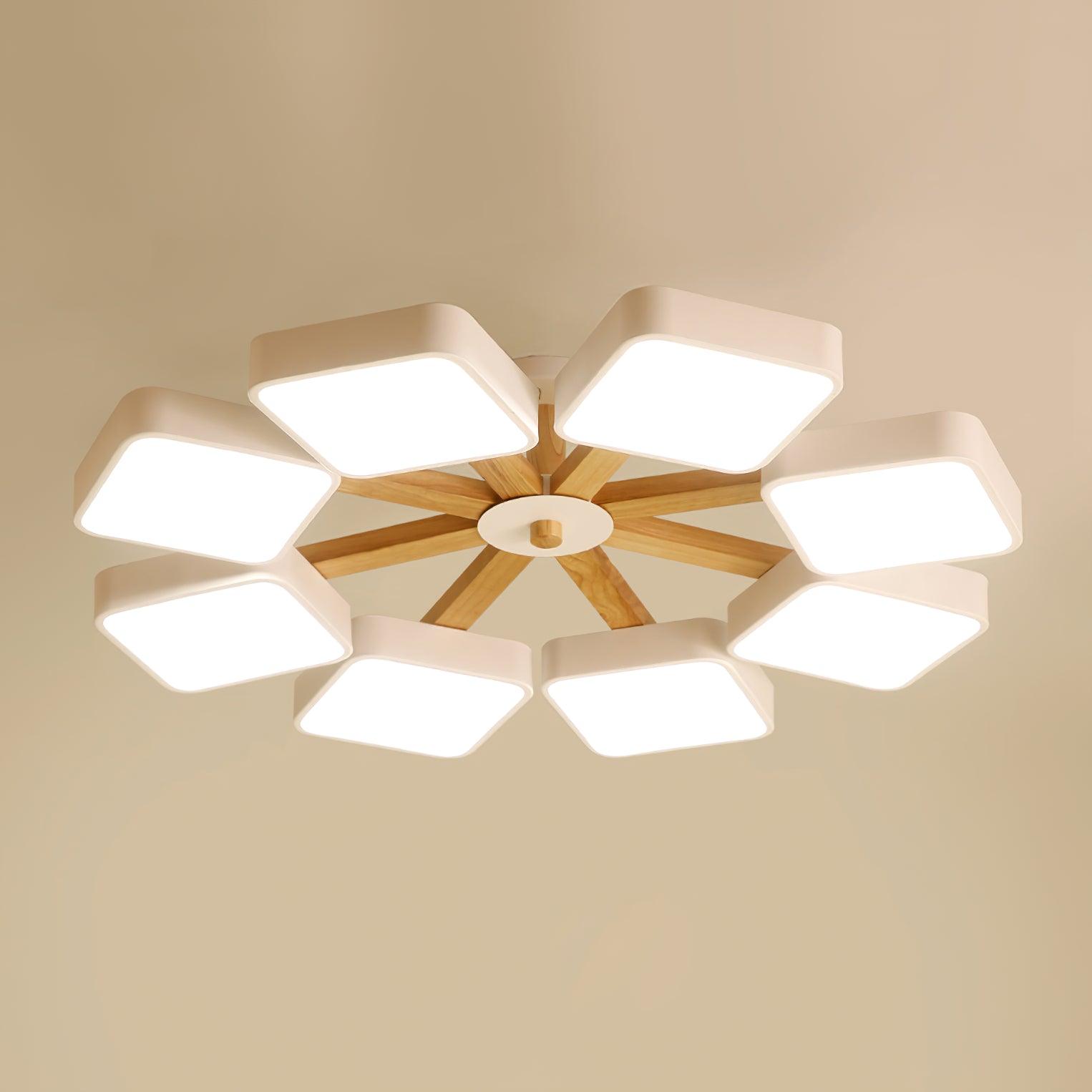 Modern Multi Stem Chandelier - Lumpaz