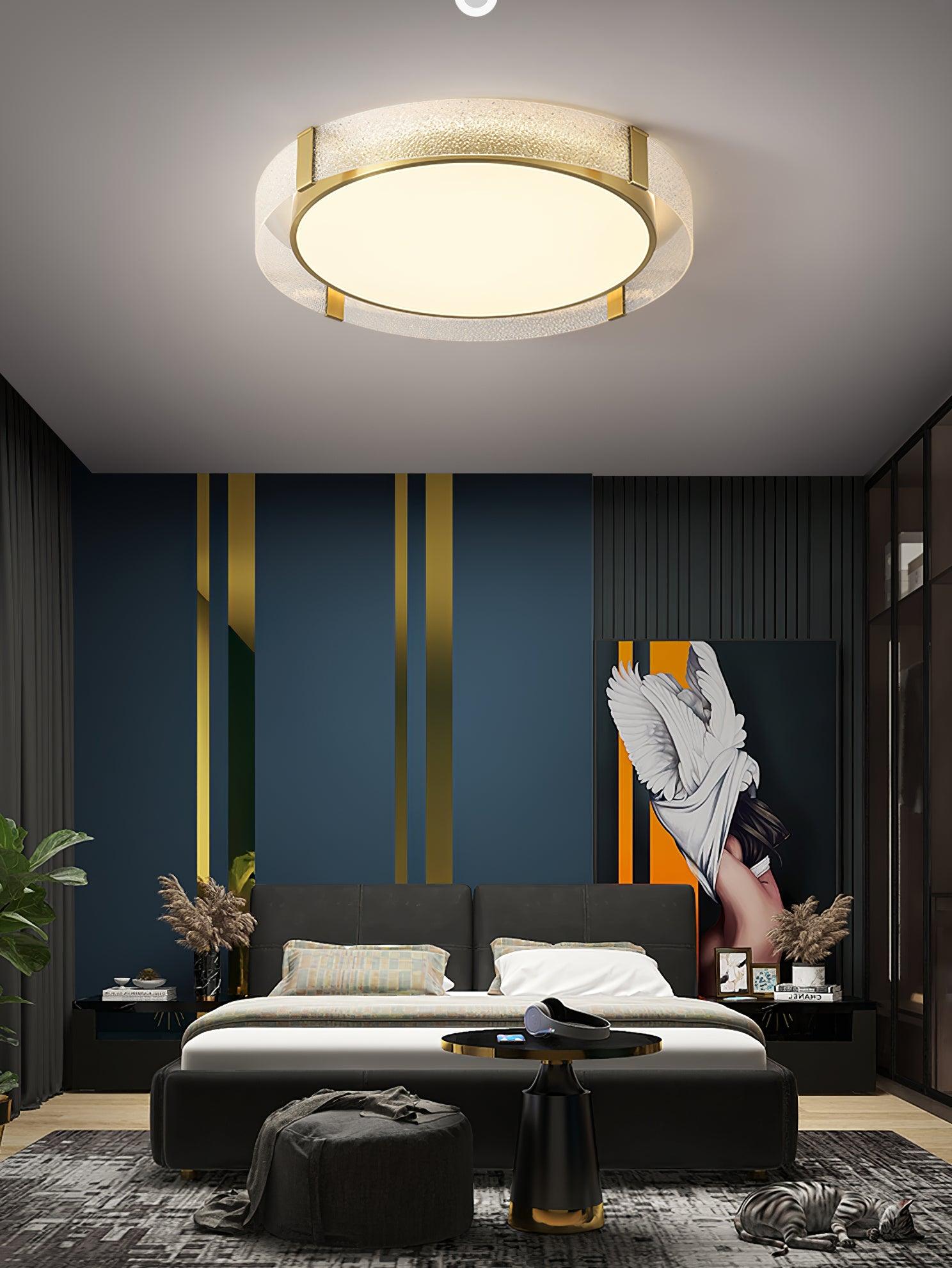 Round Low Profile Ceiling Light - Lumpaz