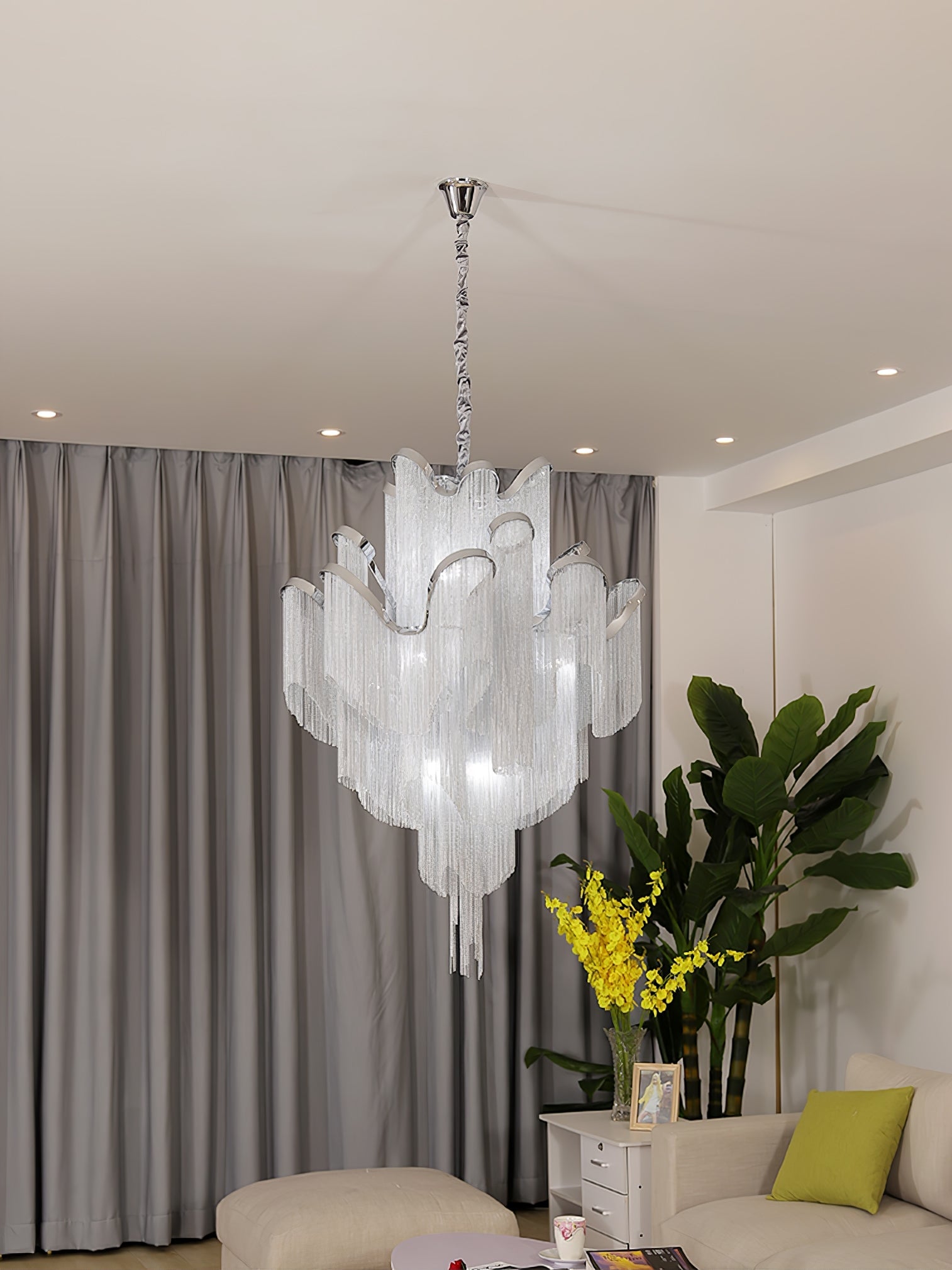 Stream Chain Chandelier - Lumpaz