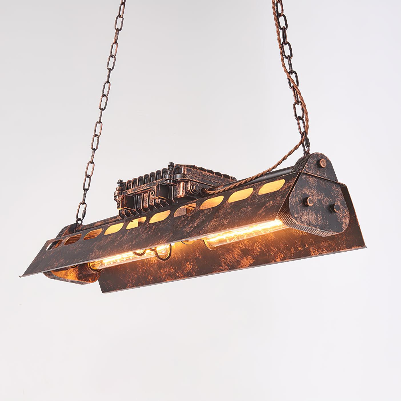 Industrial Steampunk Chandelier - Lumpaz