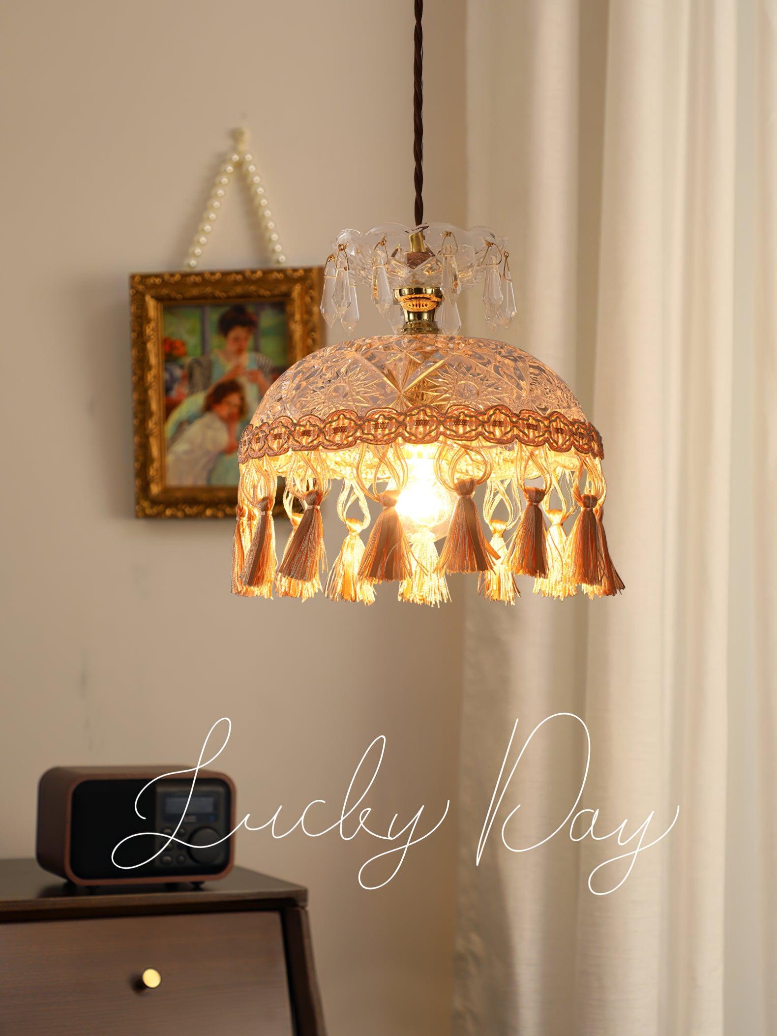 Bowl Tassel Pendant Light - Lumpaz