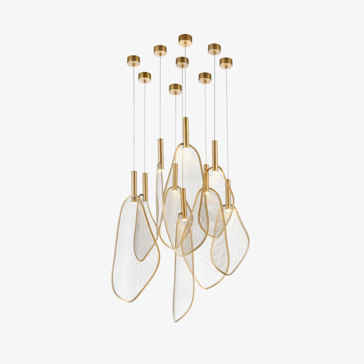Fan Shape Pendant Light - Lumpaz