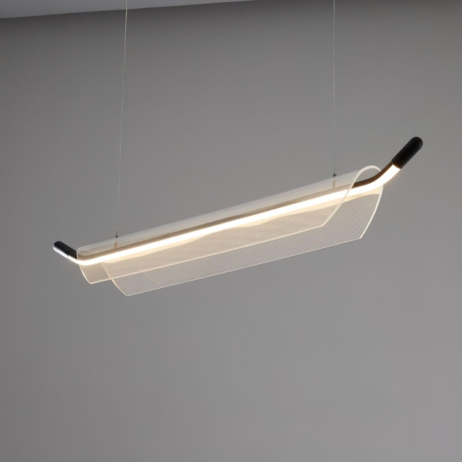 One Word Acrylic Pendant Light - Lumpaz