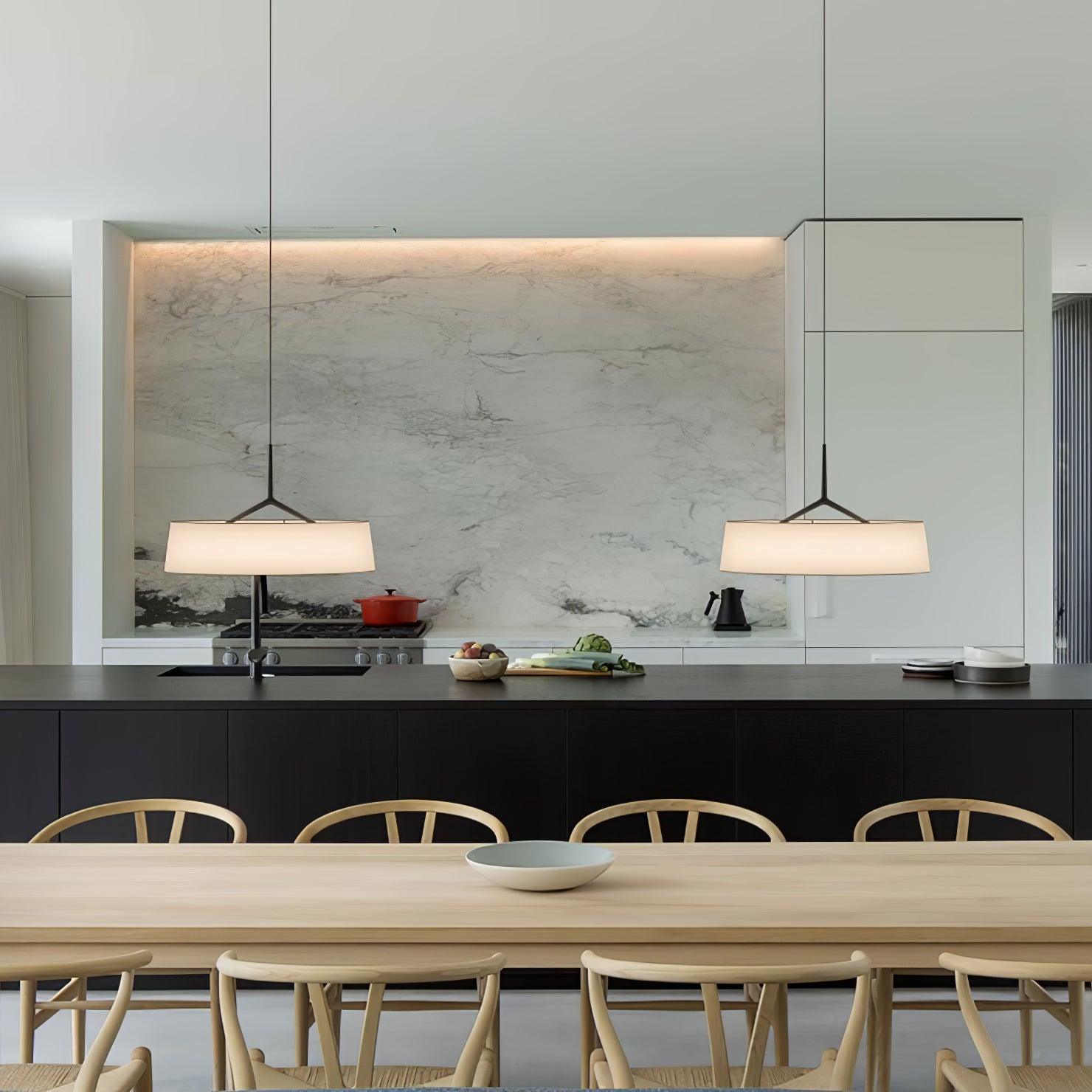 Paper Glow Circular Pendant Lamp - Lumpaz