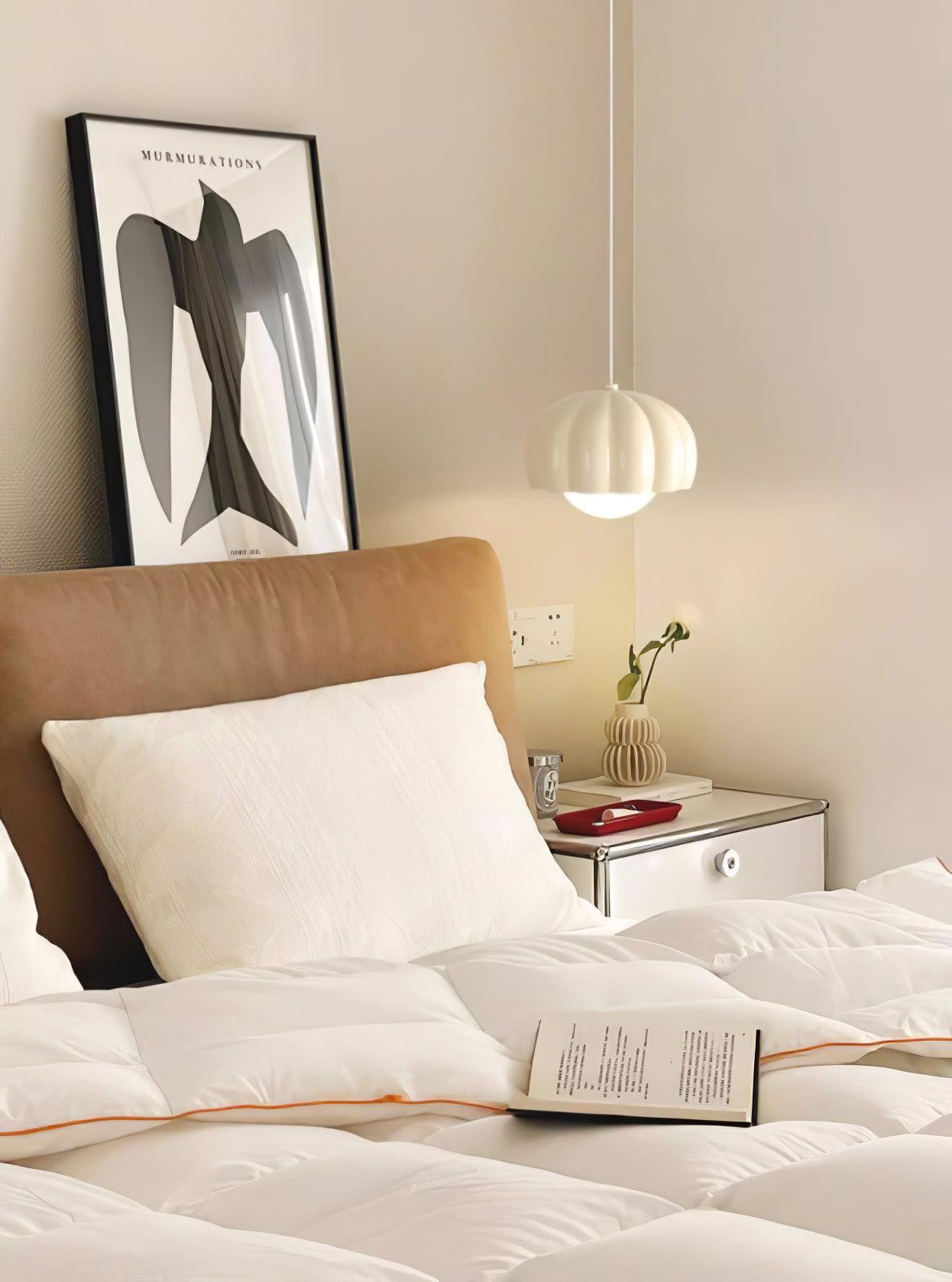 Creamy Pumpkin Pendant Light - Lumpaz