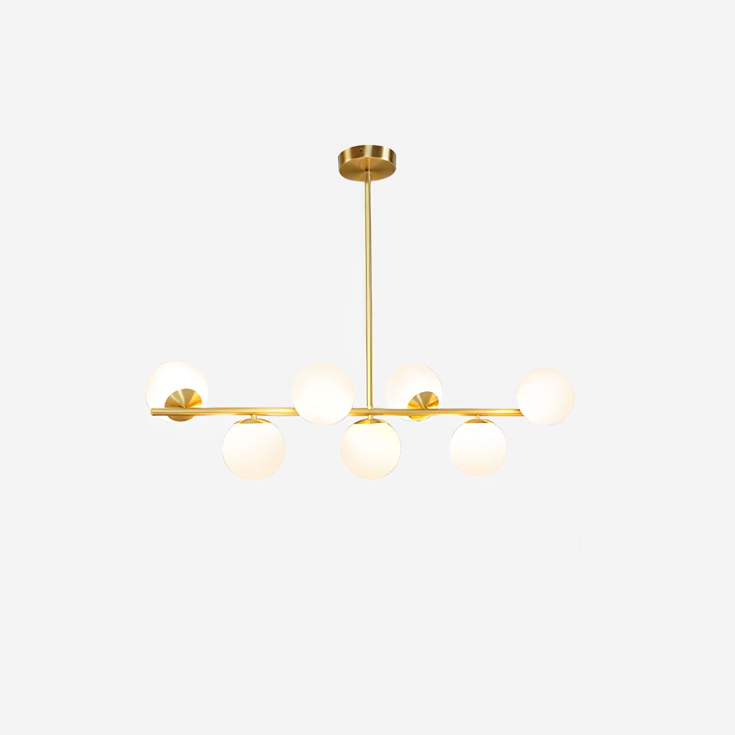 Sphere & Stem Chandelier - Lumpaz