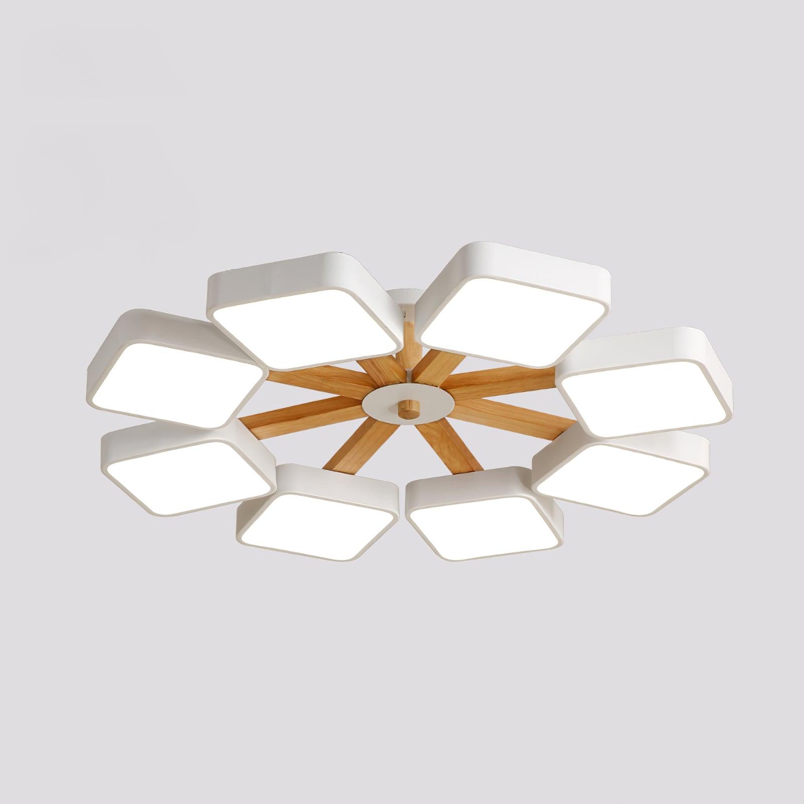 Modern Multi Stem Chandelier - Lumpaz