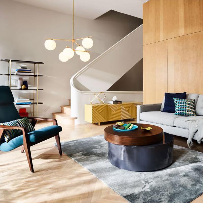 Sphere & Stem Chandelier - Lumpaz