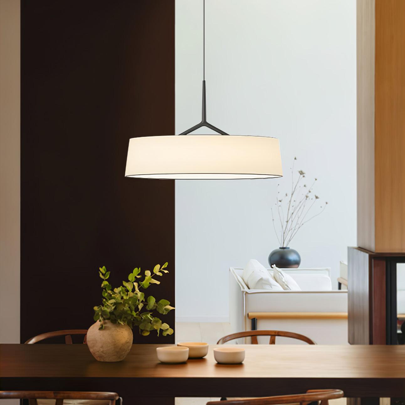 Paper Glow Circular Pendant Lamp - Lumpaz