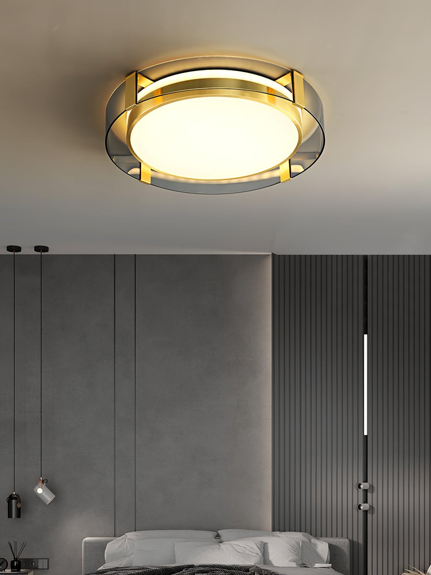 Round Low Profile Ceiling Light - Lumpaz