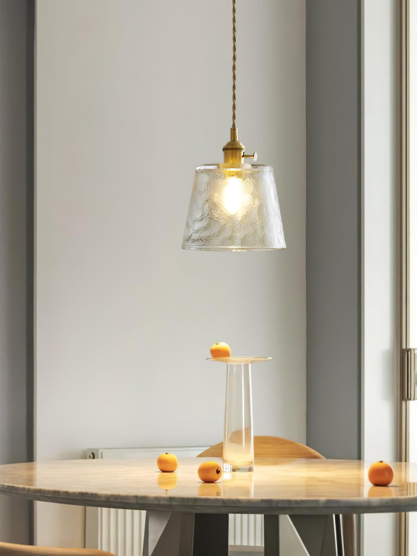 Glass Cup Pendant Lamp - Lumpaz
