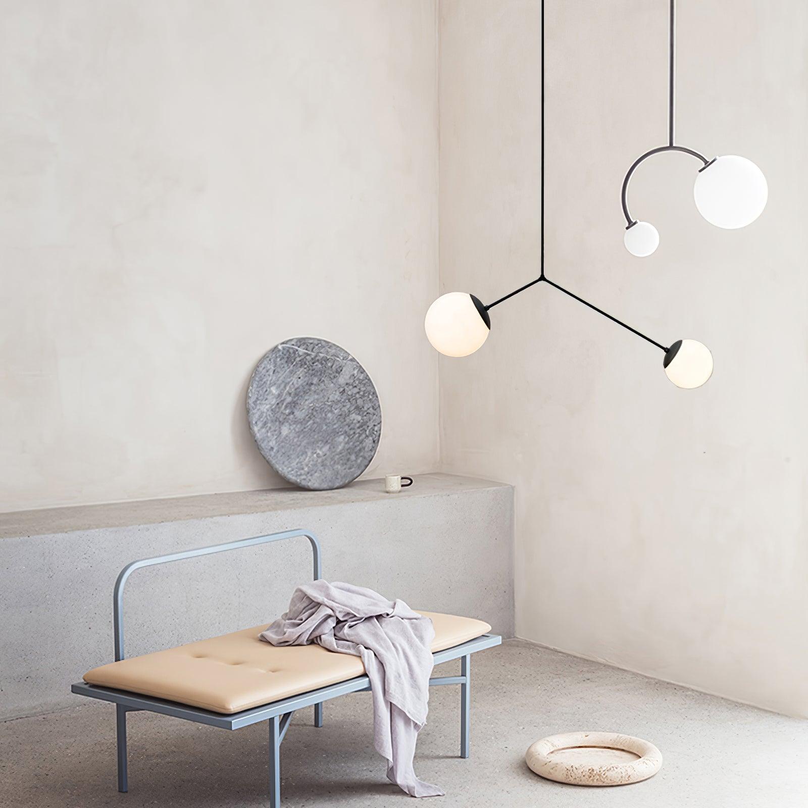 Balance Glass Pendant Lamp - Lumpaz