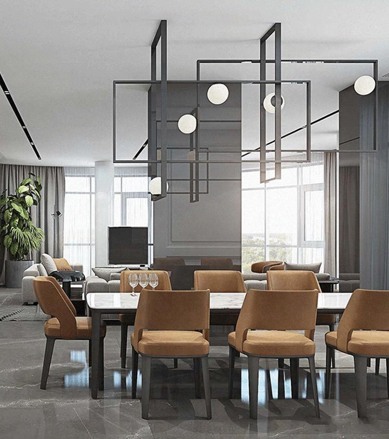 Mondrian Glass Ceiling Light - Lumpaz