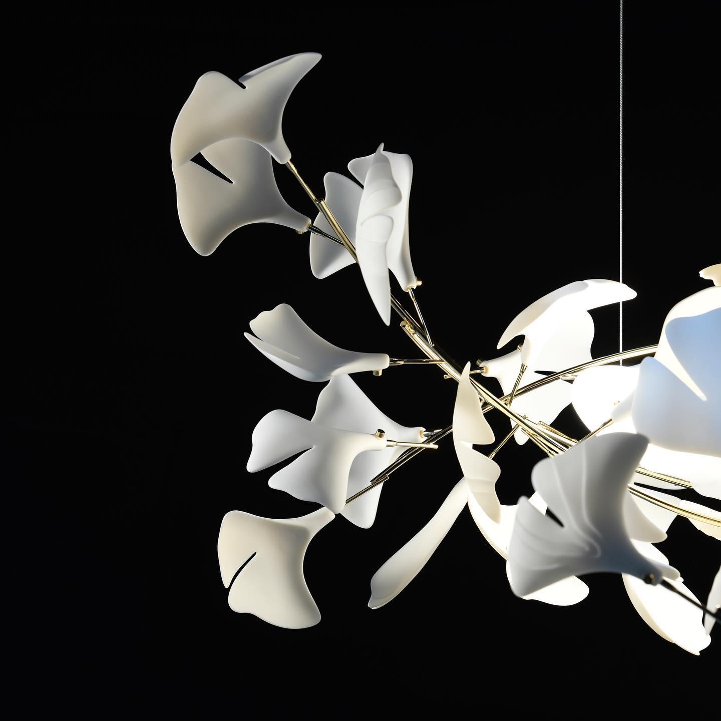 Gingko Chandelier U - Lumpaz