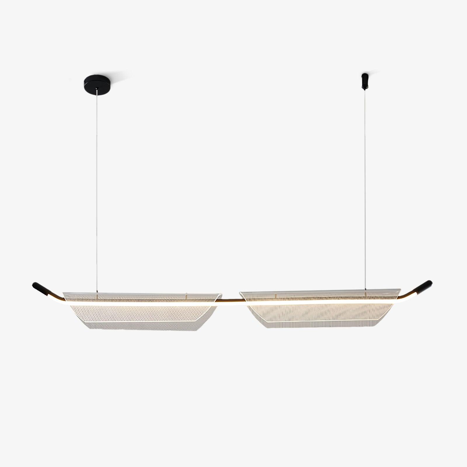 Two Boats Acrylic Pendant Light - Lumpaz