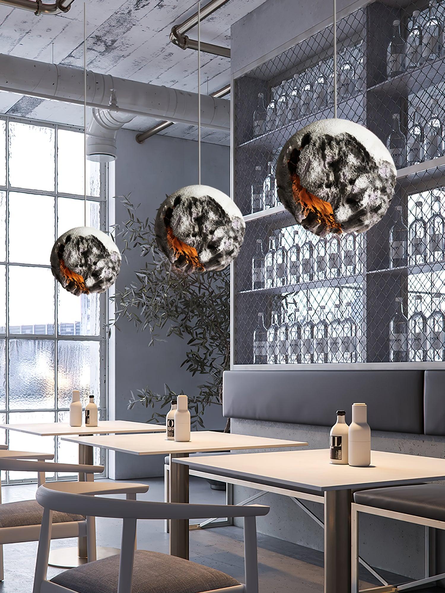 Irregular Planet Pendant Lamp - Lumpaz