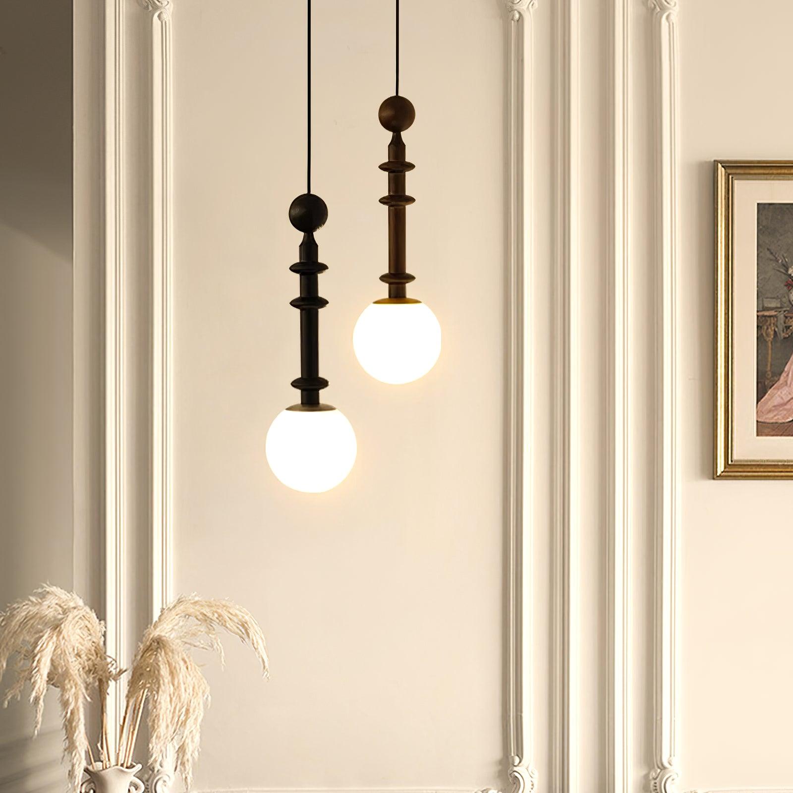 Roman Column Small Pendant Light - Lumpaz
