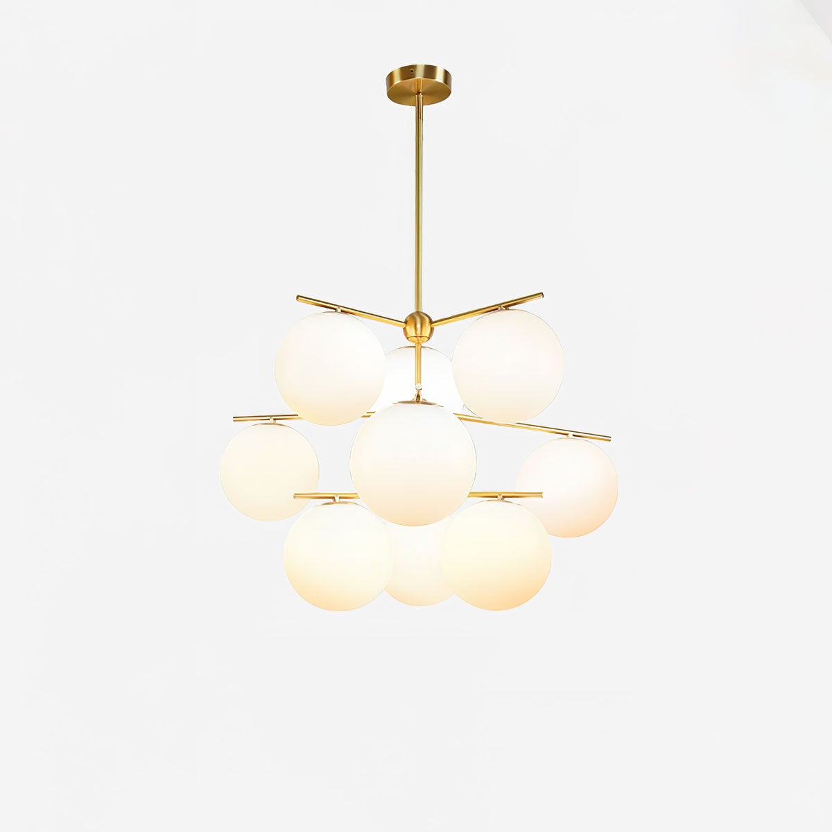Sphere & Stem Chandelier - Lumpaz