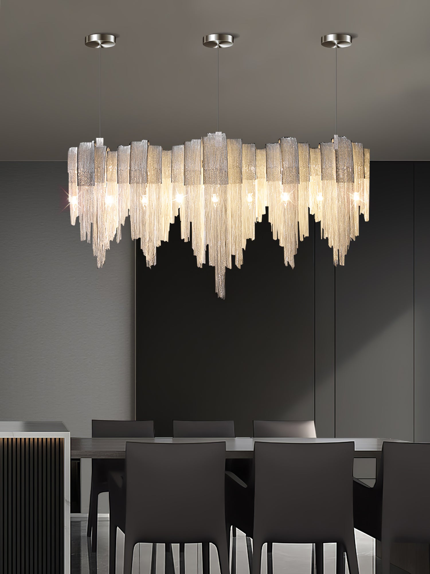 Length Chains Chandelier - Lumpaz