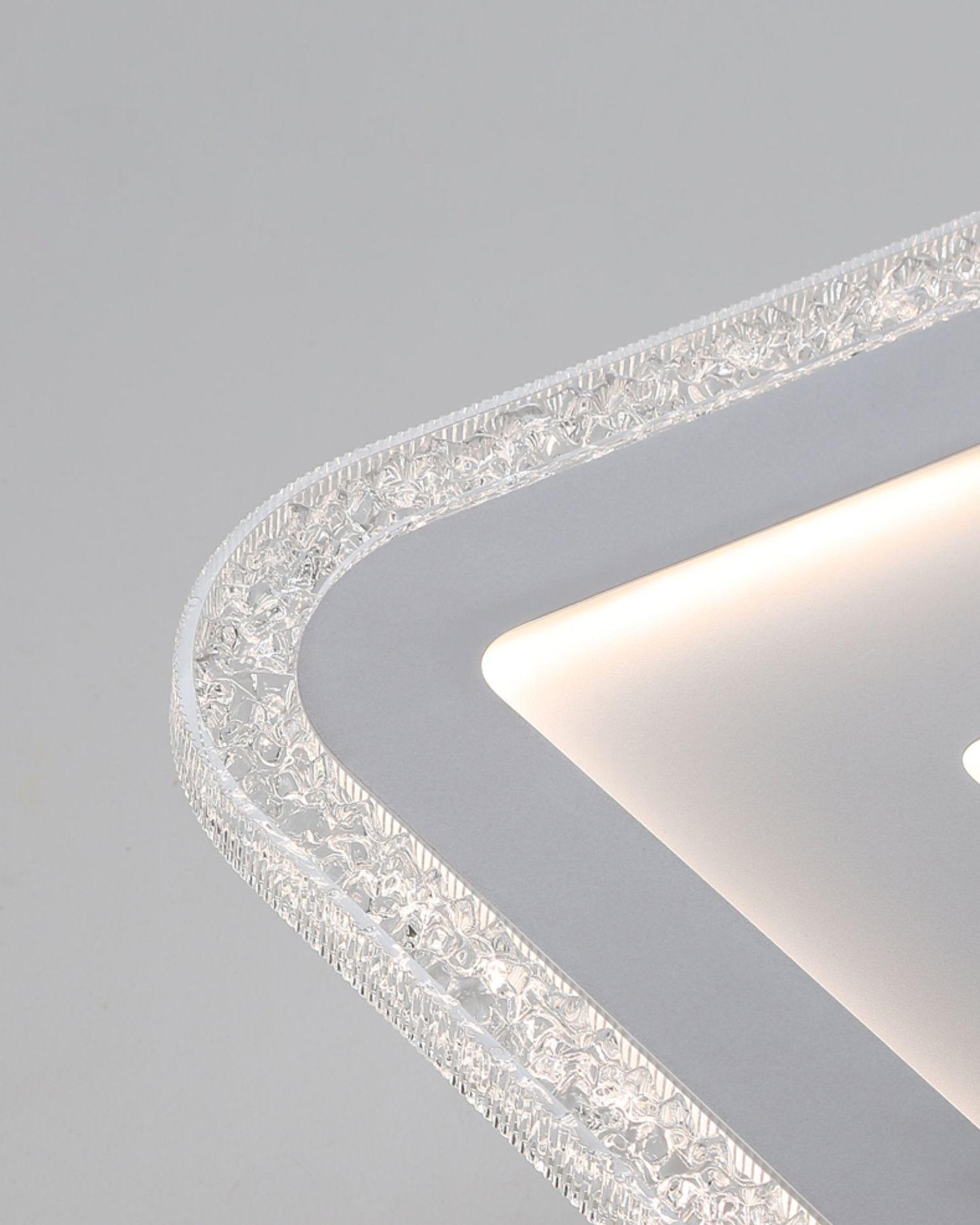 Acrylic Ultrathin Rectangle Ceiling Lamp - Lumpaz