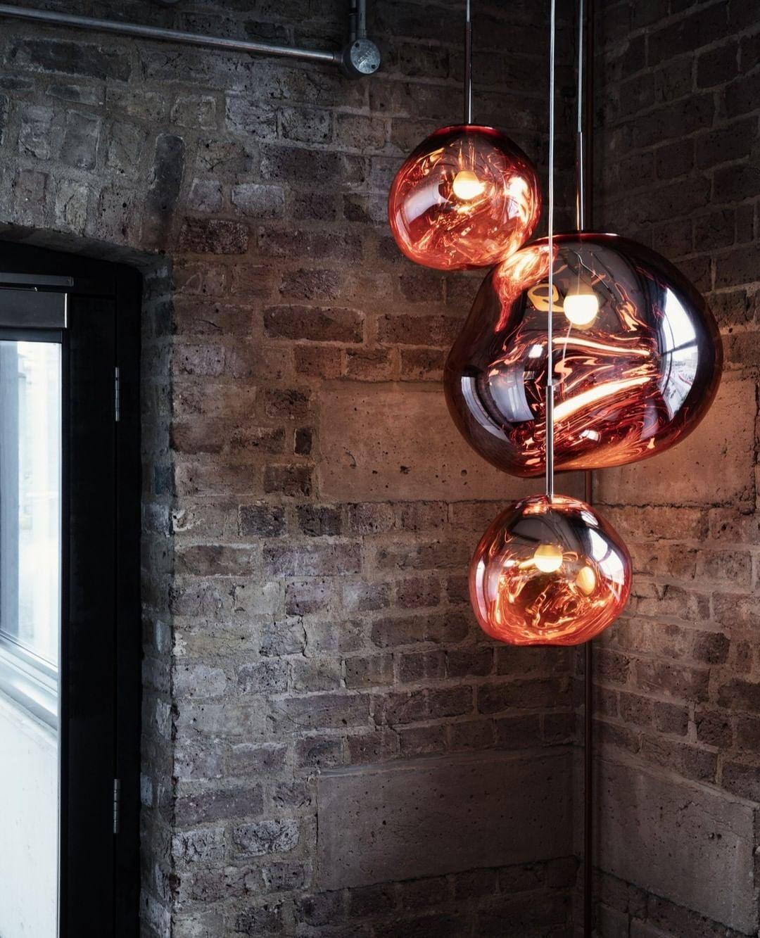 Multi Lava Round Pendant Lamp - Lumpaz