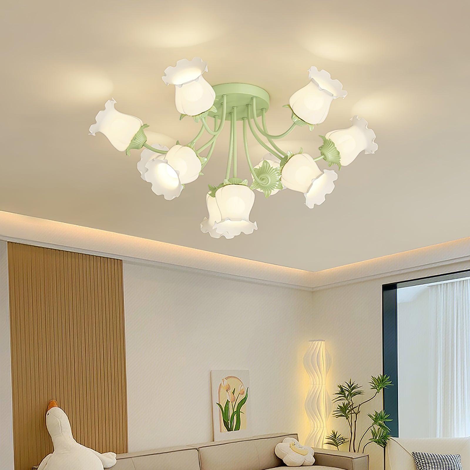 Garden Flower Ceiling Lamp - Lumpaz