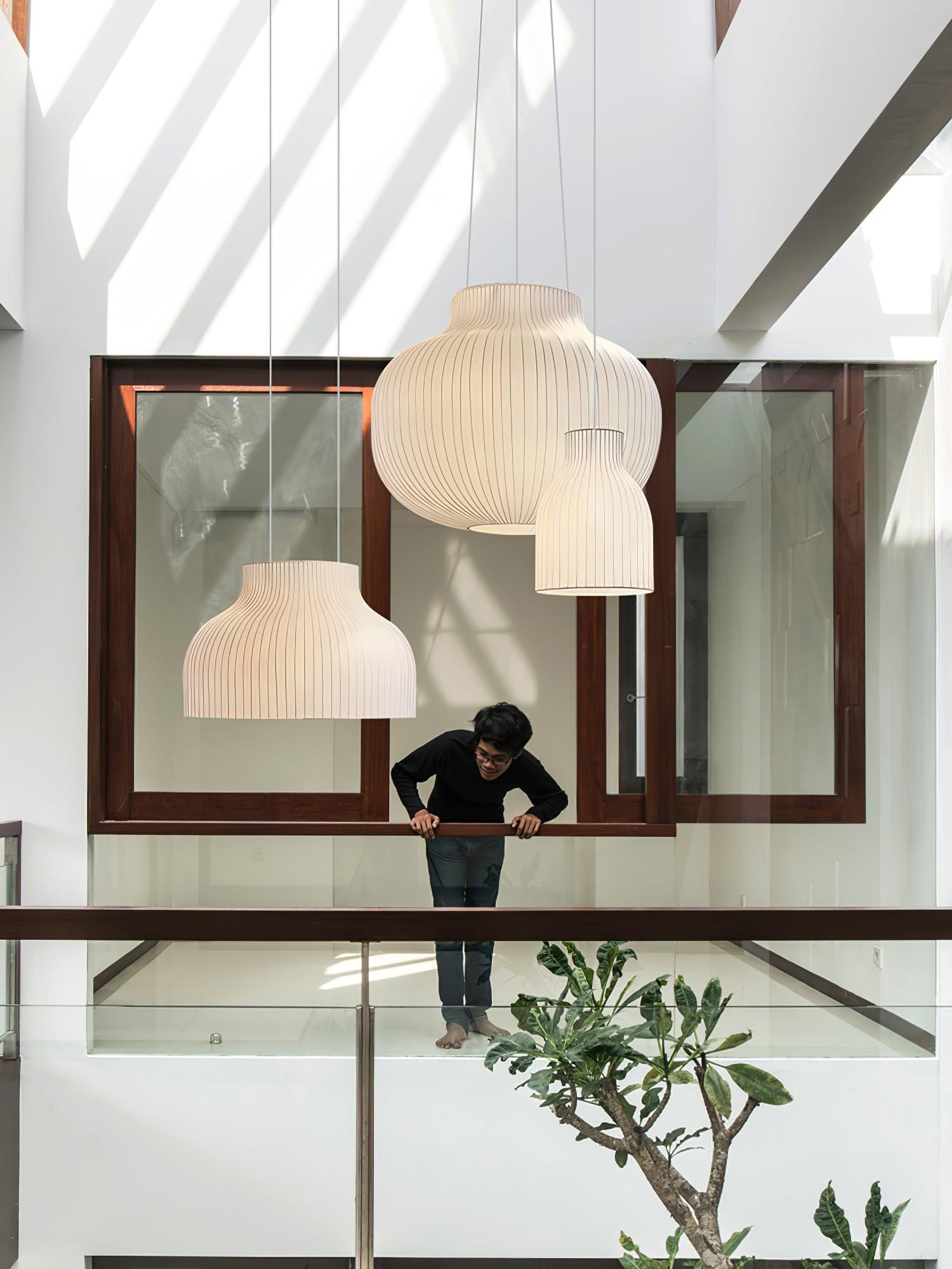 Serica Trio Silk Pendant Collection - Lumpaz