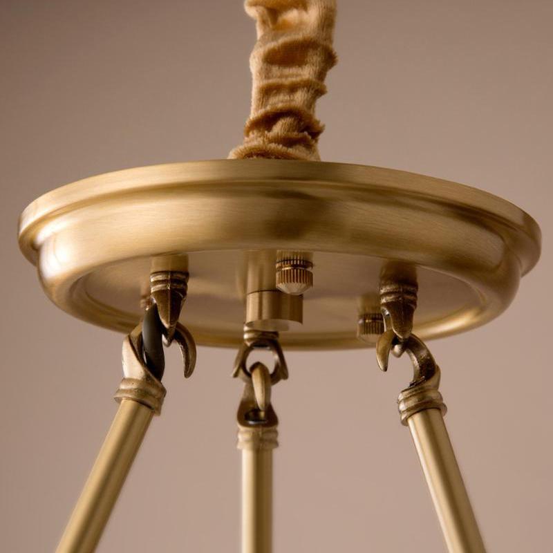 Antique Brass Chandelier - Lumpaz
