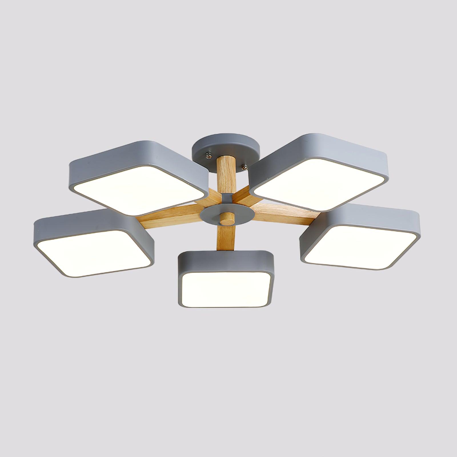 Modern Multi Stem Chandelier - Lumpaz