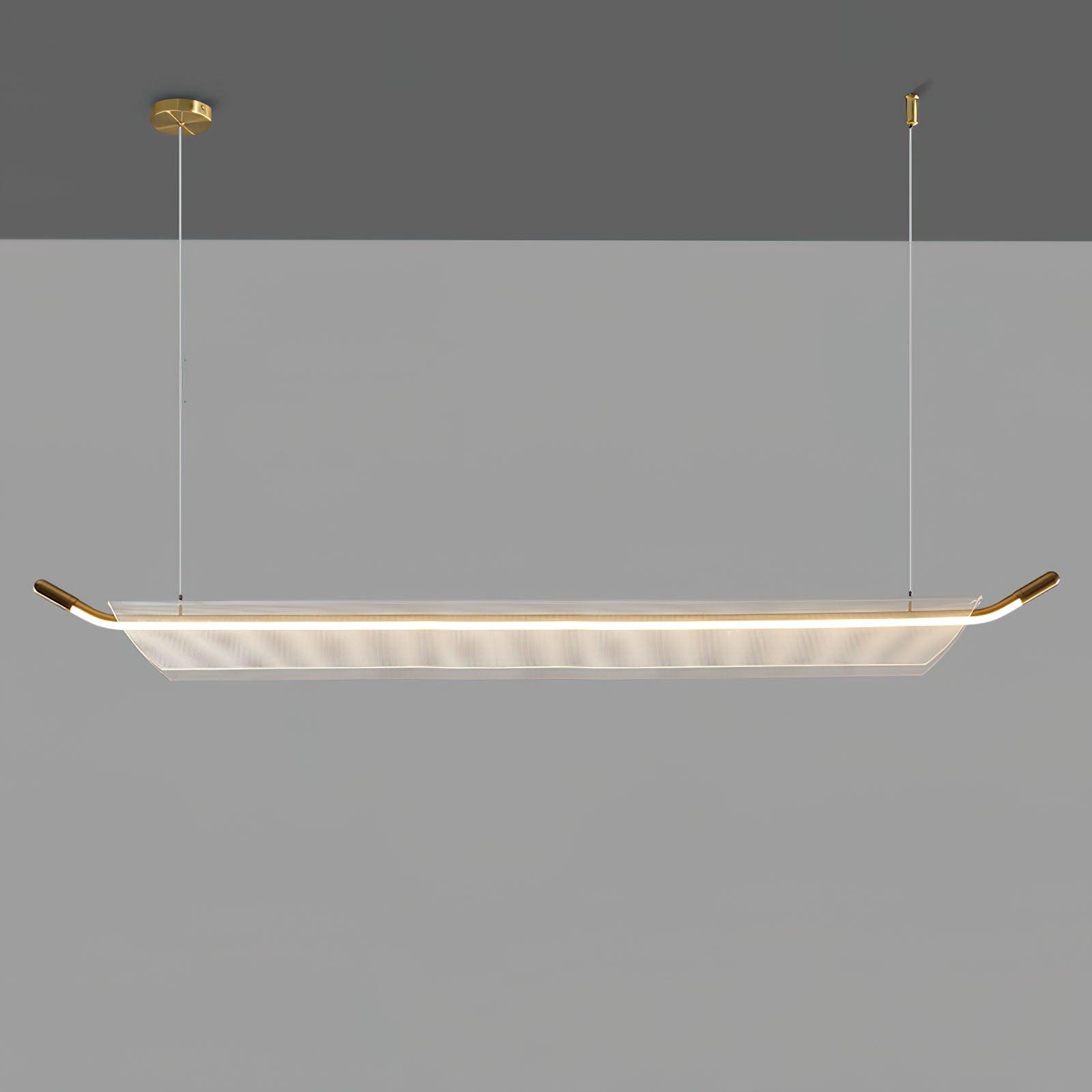 One Word Acrylic Pendant Light - Lumpaz
