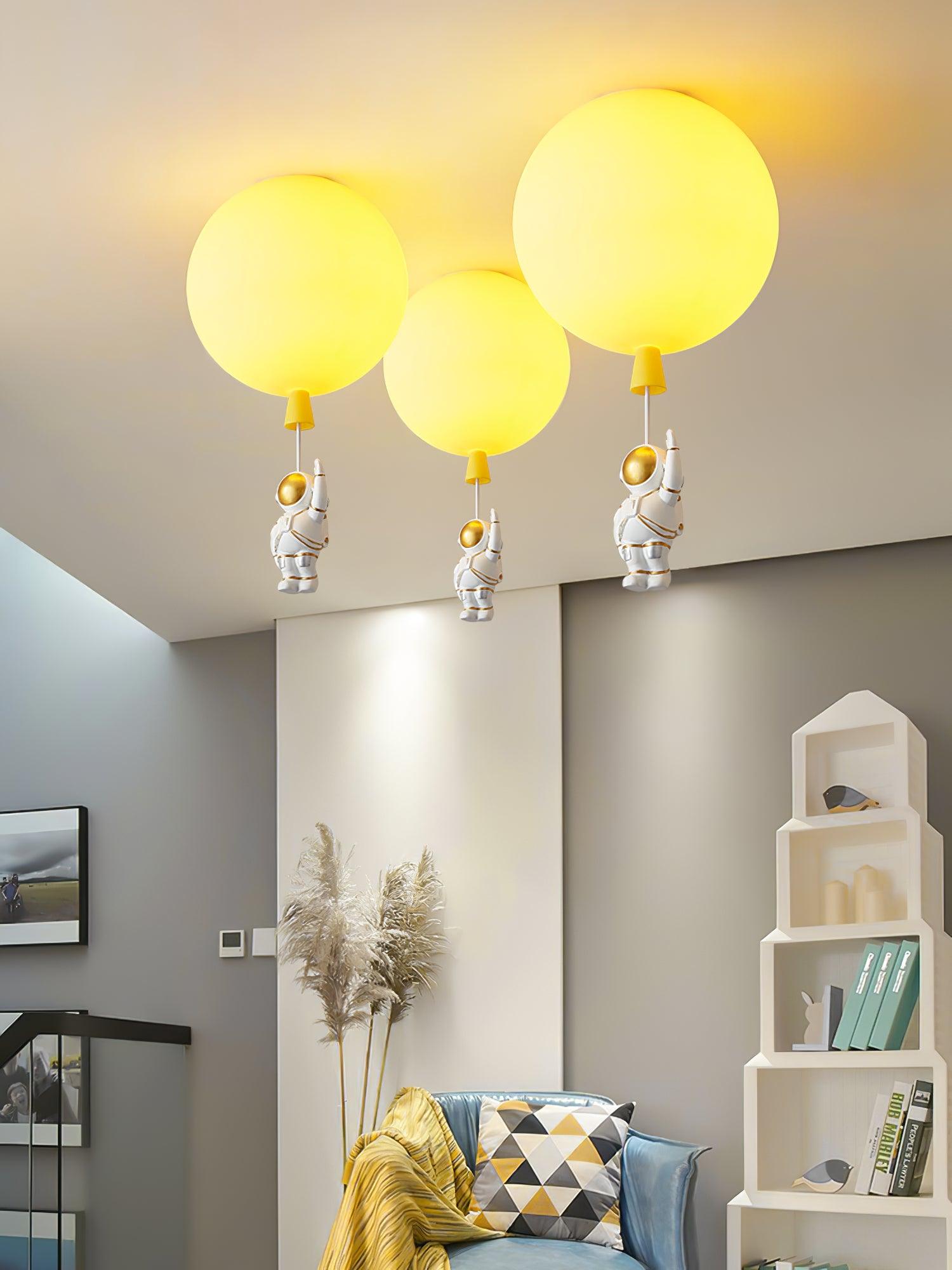 Frosted Balloon Ceiling Light - Lumpaz