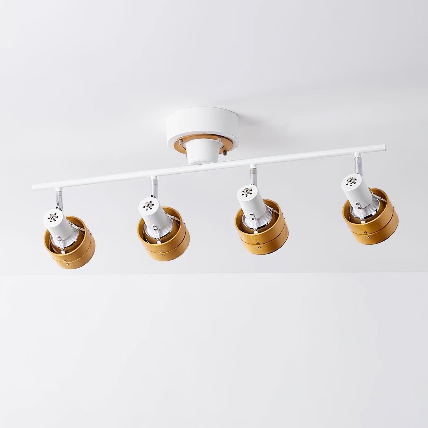 Wooden Adjustable Spot Ceiling Lamp - Lumpaz