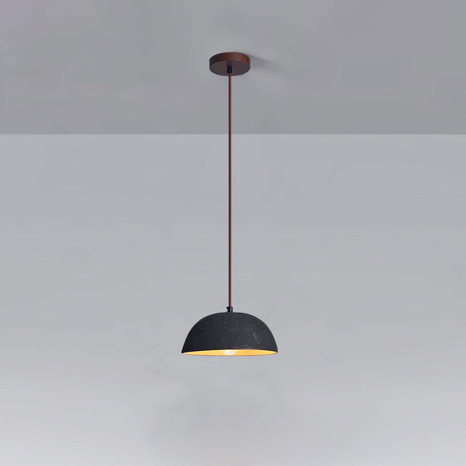 Black Arch Ceramic Pendant Lamp - Lumpaz