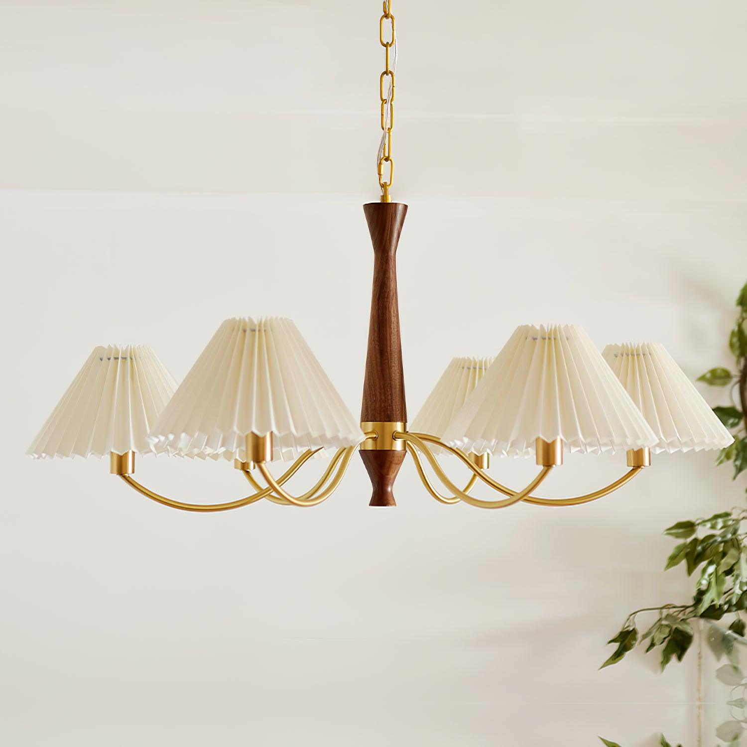 Pleated Chandelier - Lumpaz