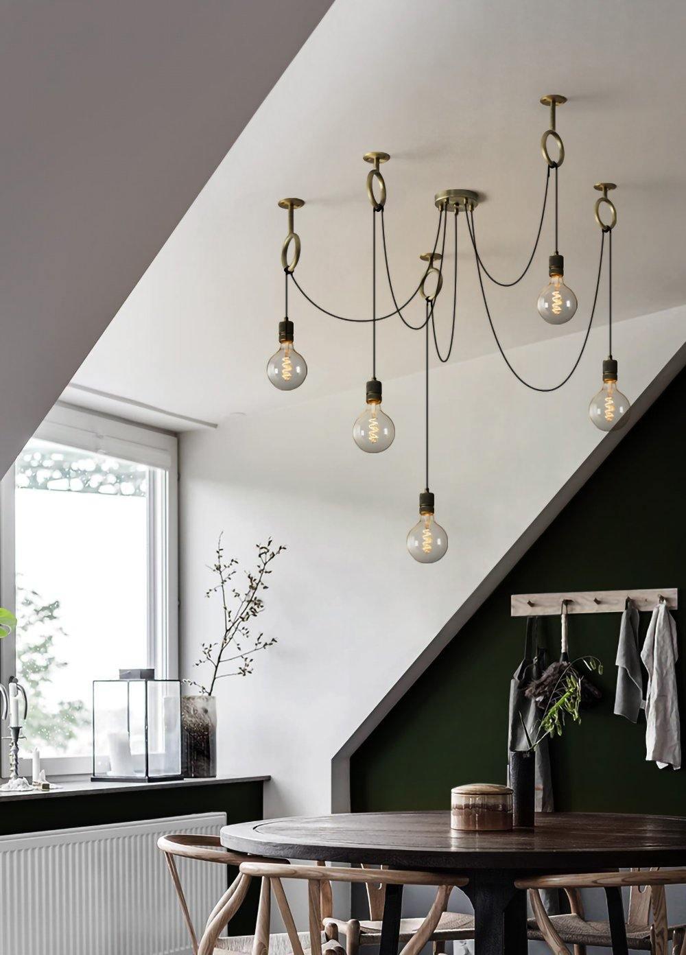 Industrial Spider Chandelier - Lumpaz