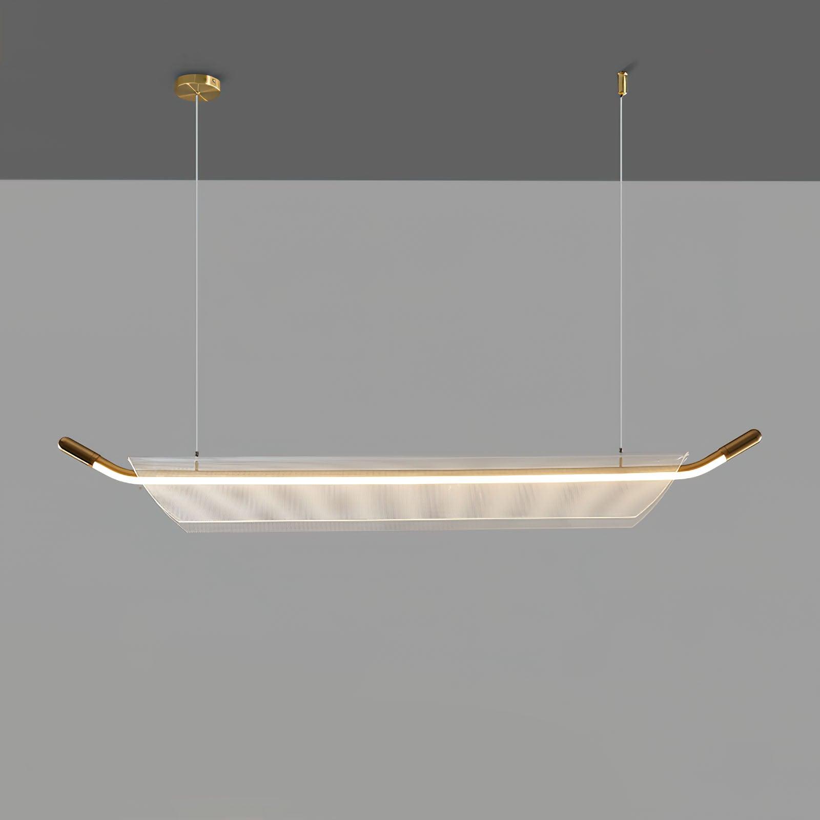 One Word Acrylic Pendant Light - Lumpaz