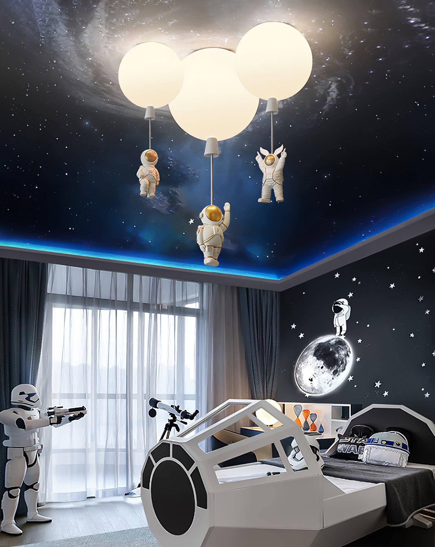 Frosted Balloon Ceiling Light - Lumpaz