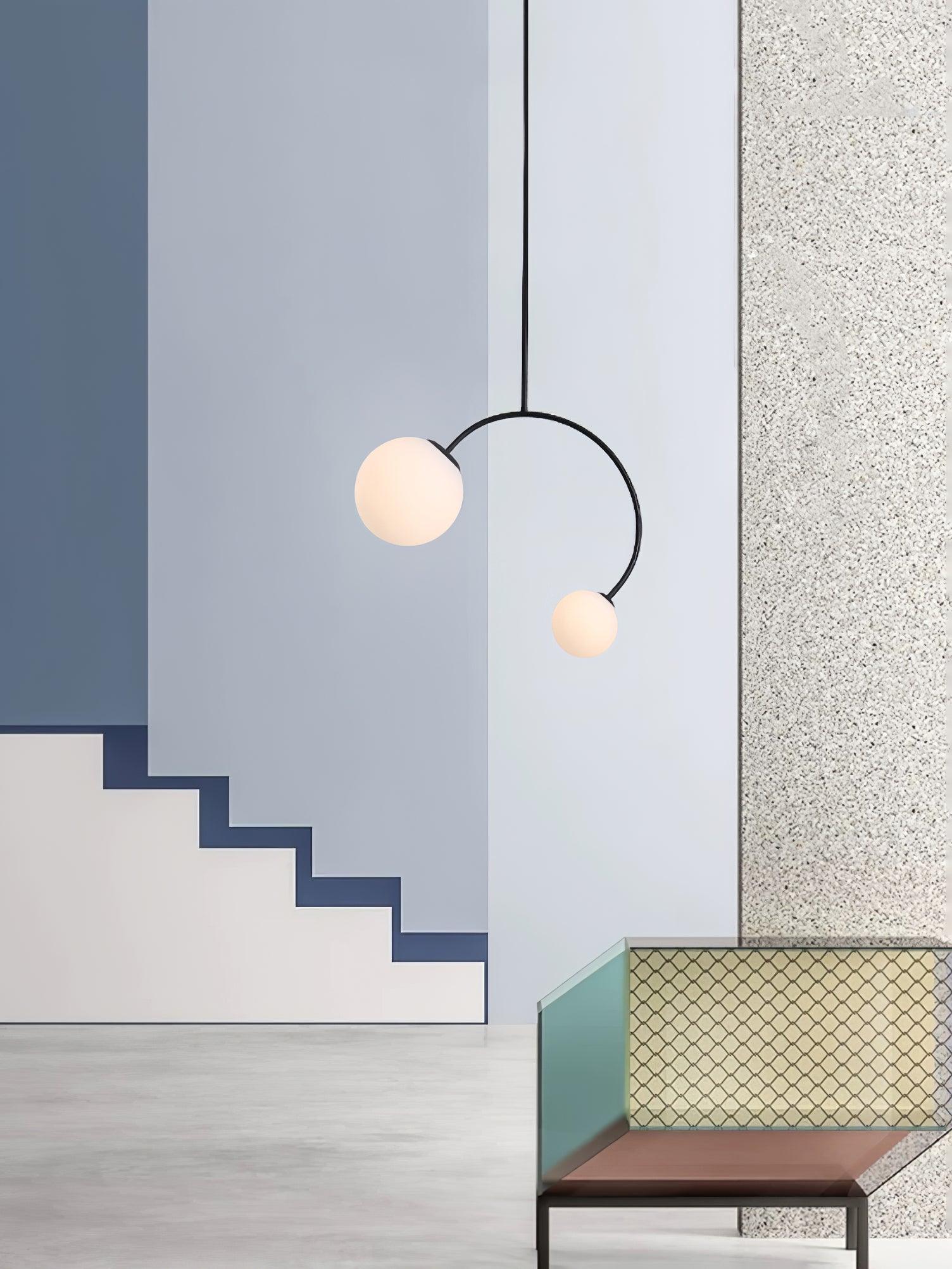 Balance Glass Pendant Lamp - Lumpaz