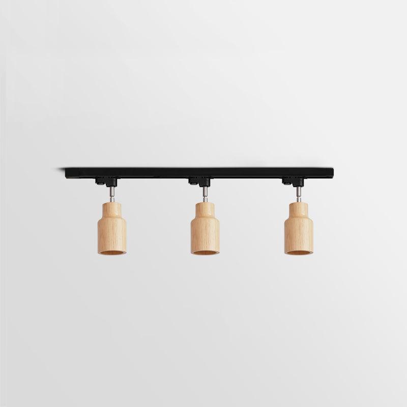 Wood Track Ceiling Lamp - Lumpaz