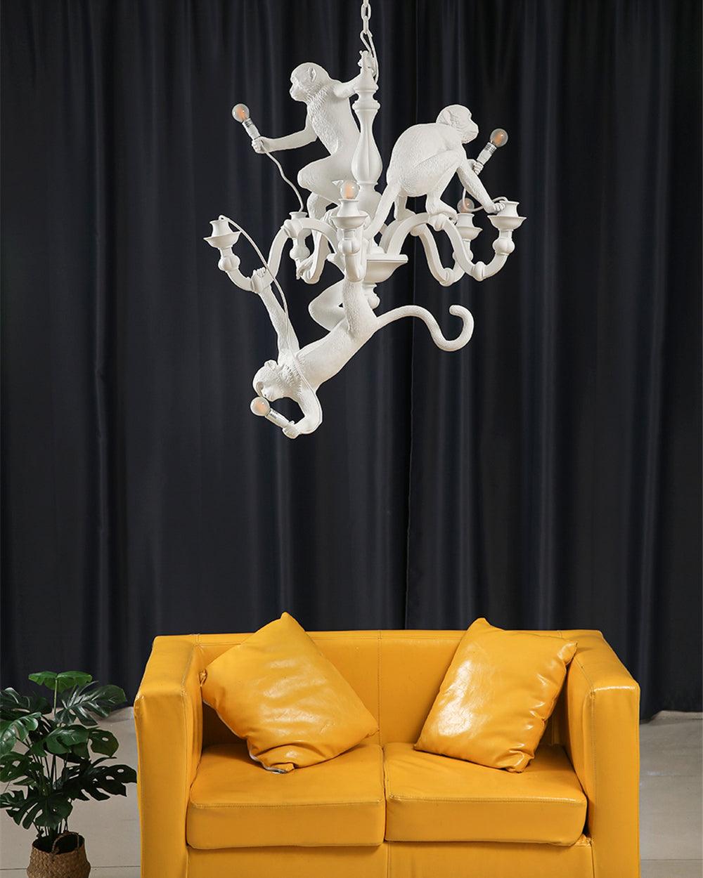 Monkey Chandelier - Lumpaz