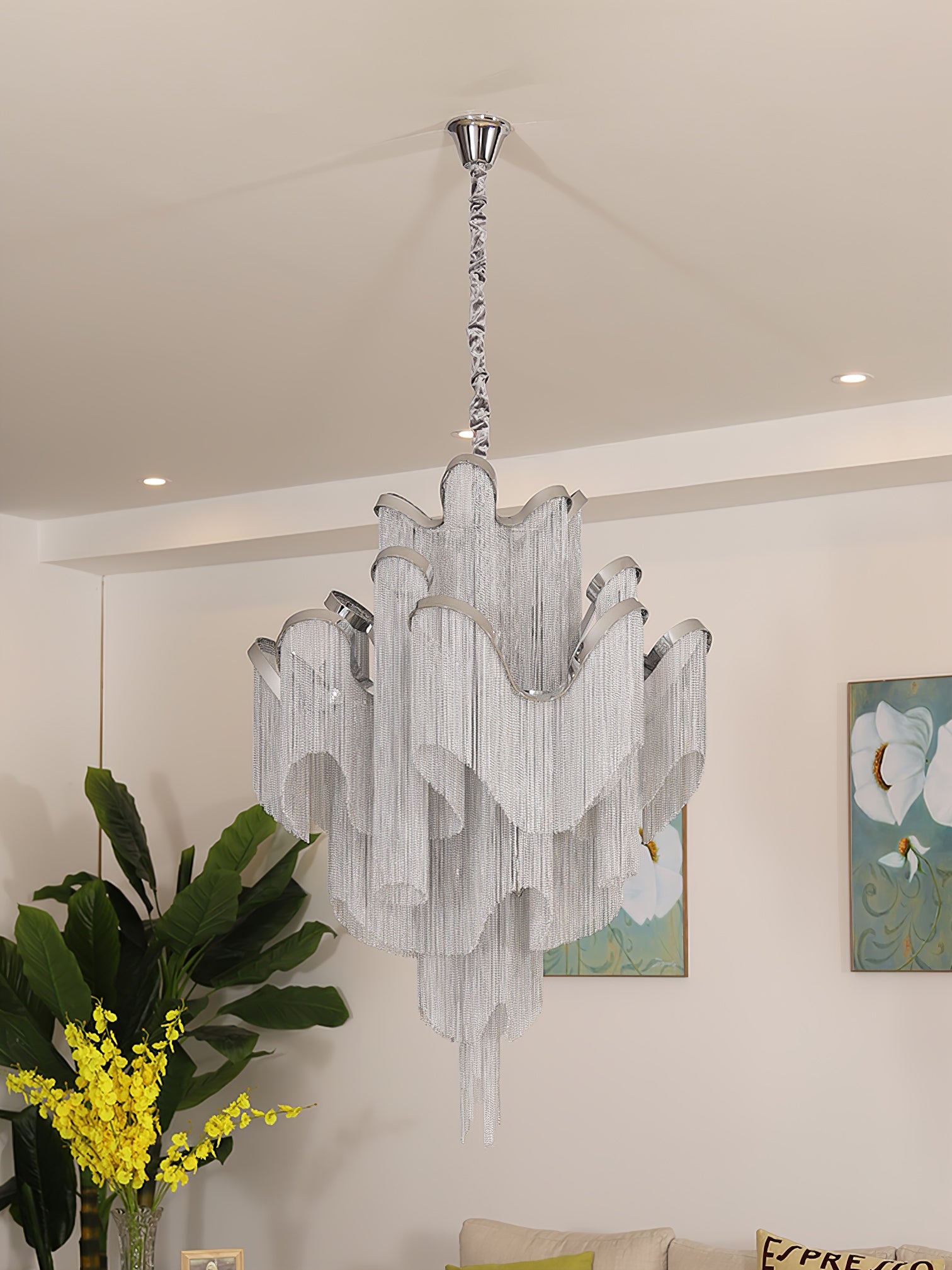 Stream Chain Chandelier - Lumpaz