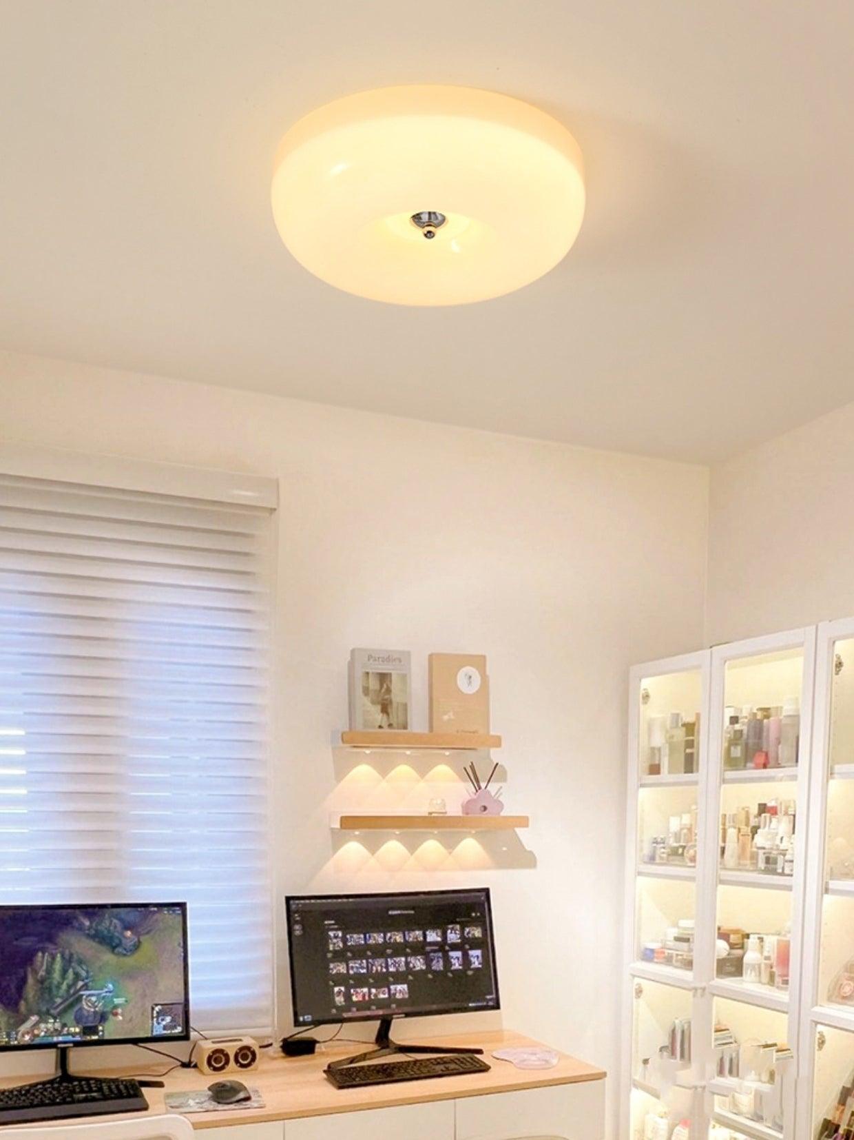 Cream Pudding Ceiling Lamp - Lumpaz