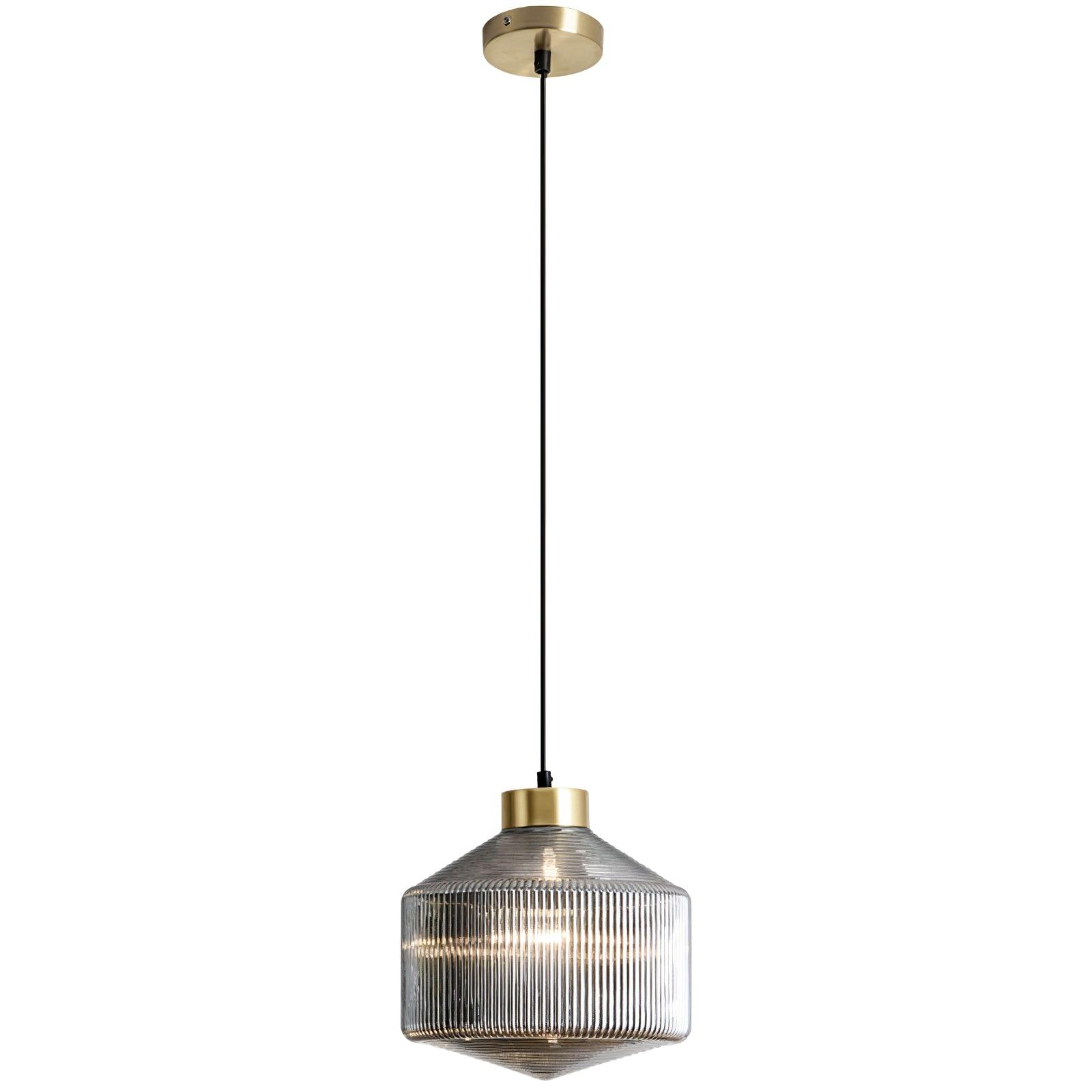 Striped Spinning Top Pendant Light - Lumpaz
