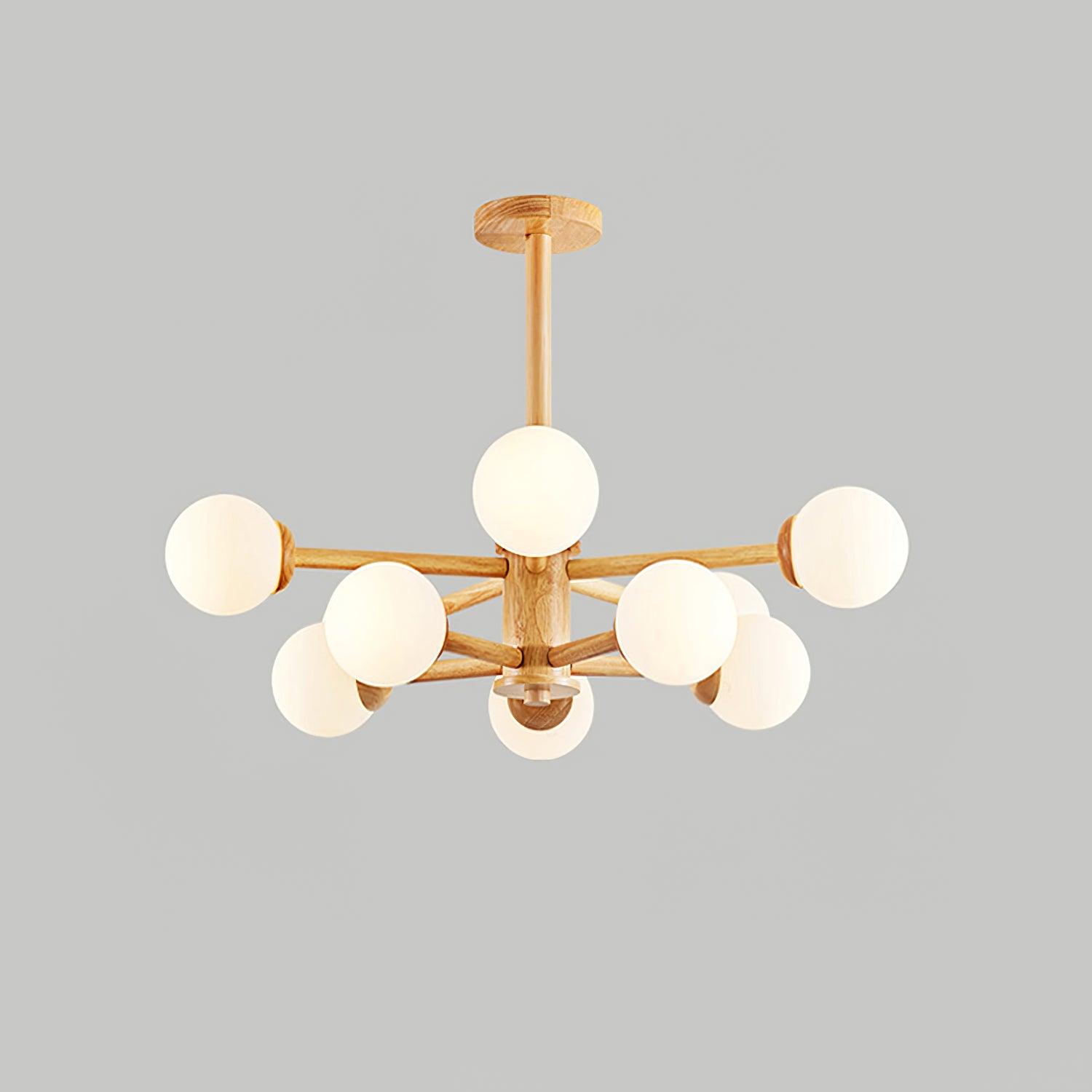 Kozan Wooden Chandelier - Lumpaz