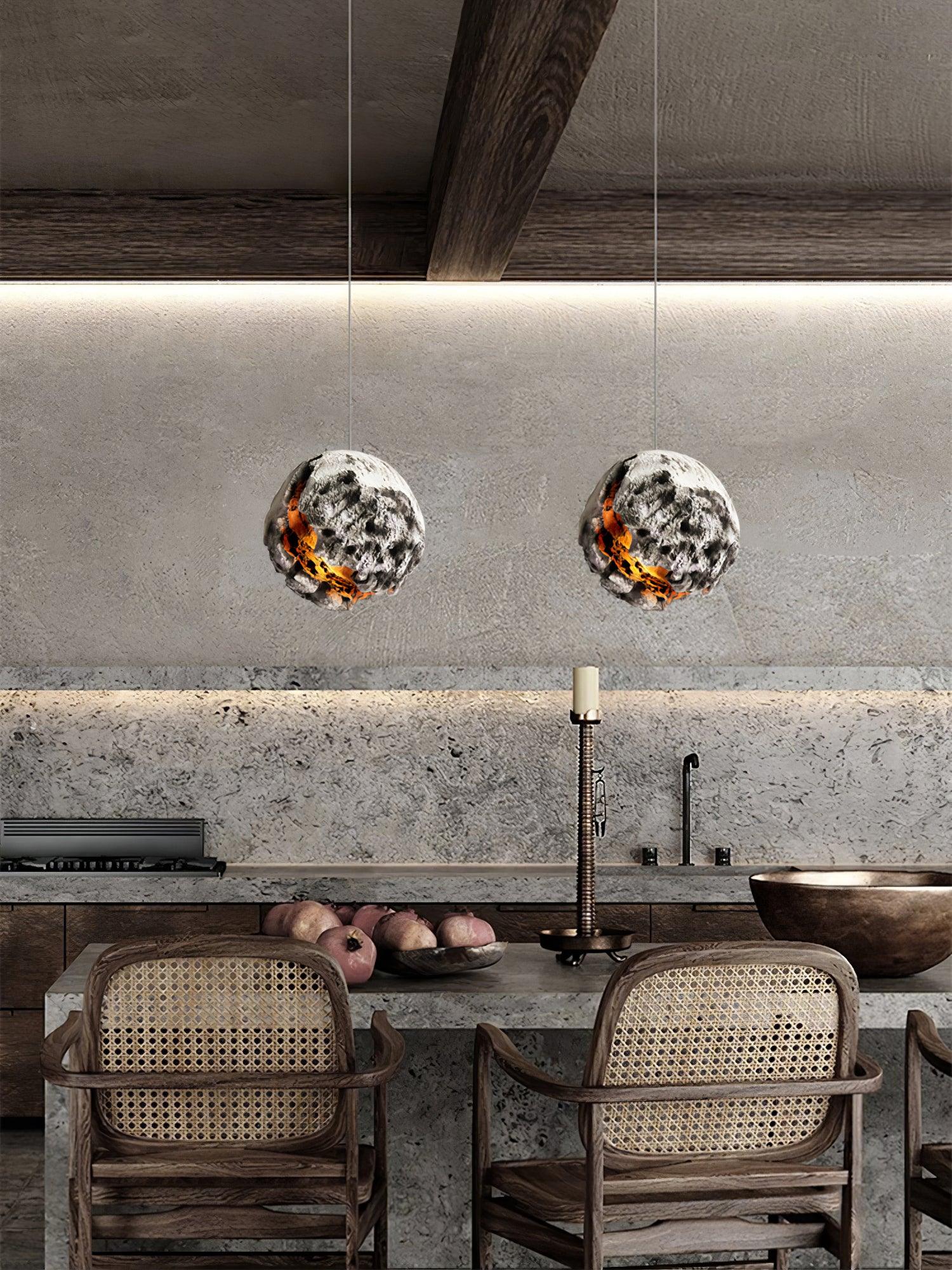Irregular Planet Pendant Lamp - Lumpaz