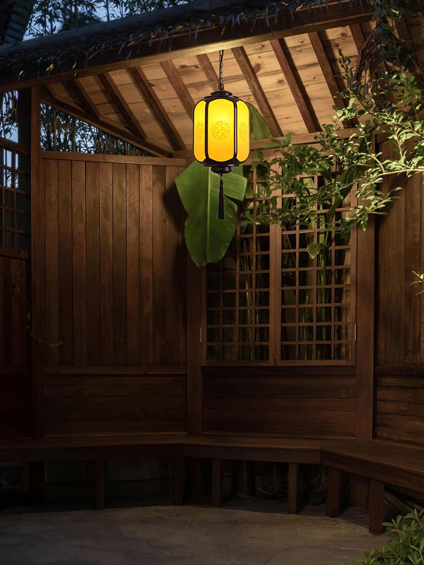 Antique Lantern Pendant Light - Lumpaz