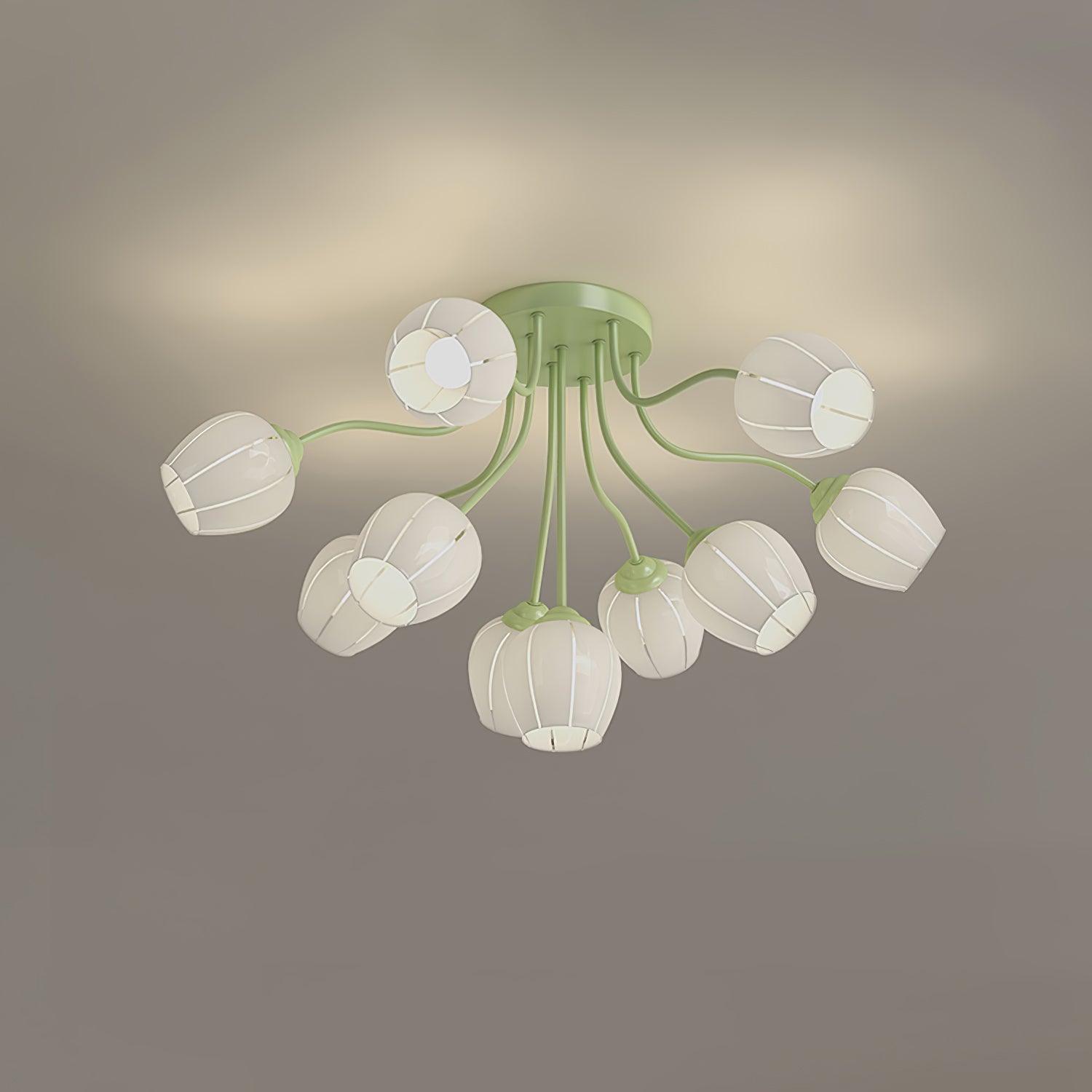 Garden Flower Ceiling Lamp - Lumpaz