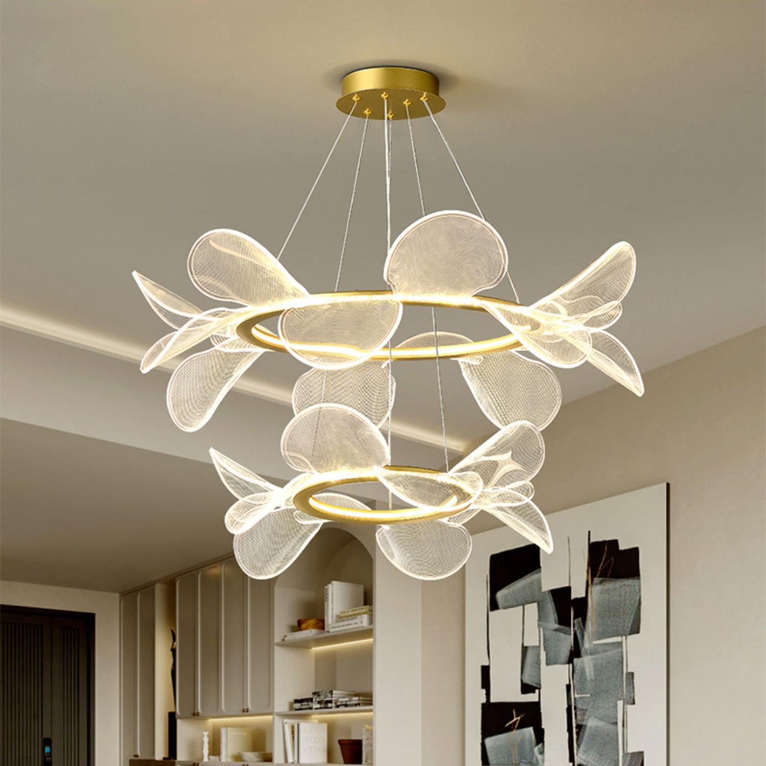 Bain Flying Flowers Chandelier - Lumpaz